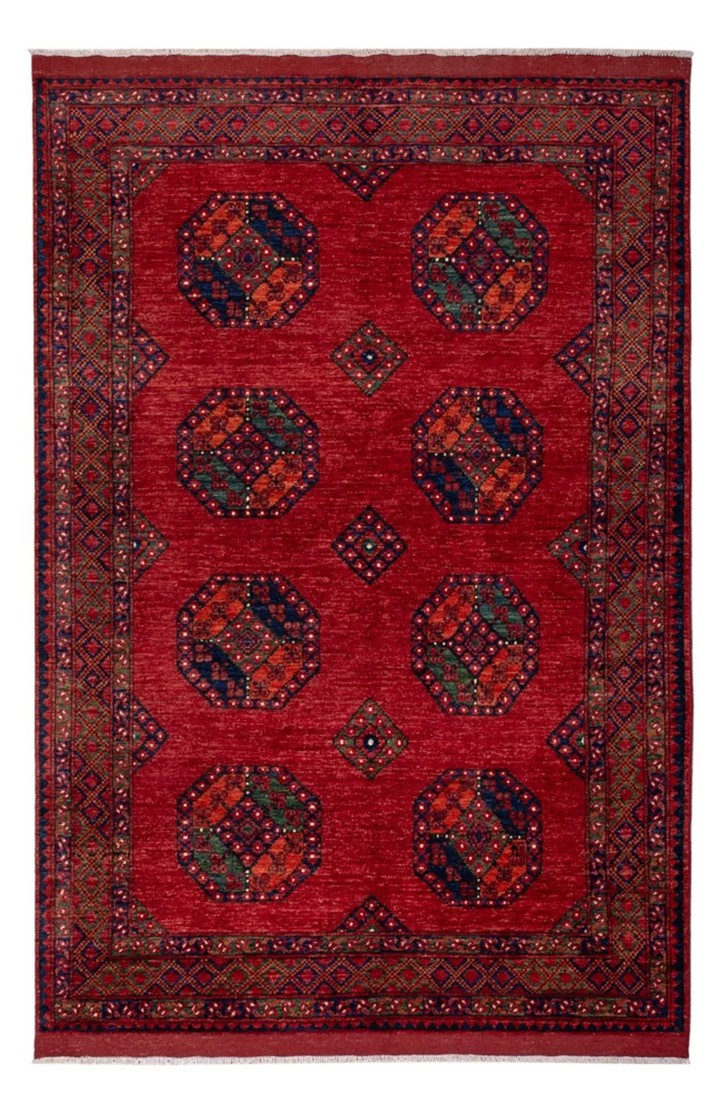 Khal Mohammadi Teppich 176x256cm - Orientteppich - rot