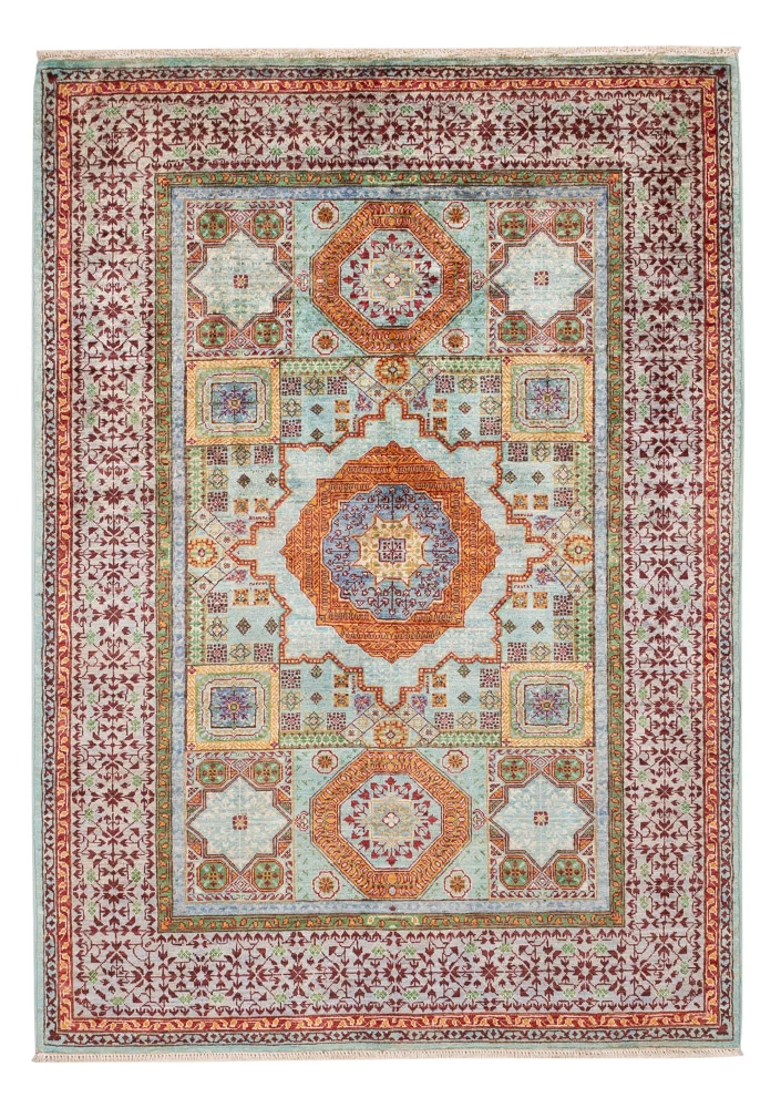 Ariana Teppich 123x174cm - Orientteppich - türkis