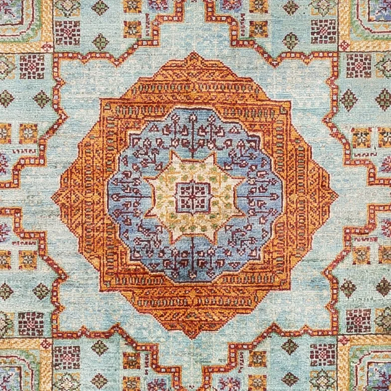Ariana Teppich 123x174cm - Orientteppich - türkis