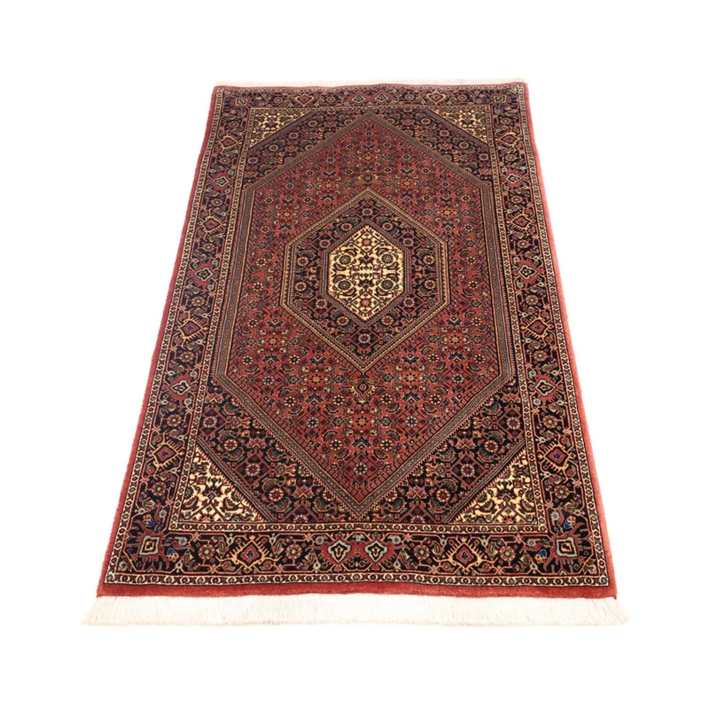 Bidjar Teppich 89x154cm - Perserteppich - dunkelrot
