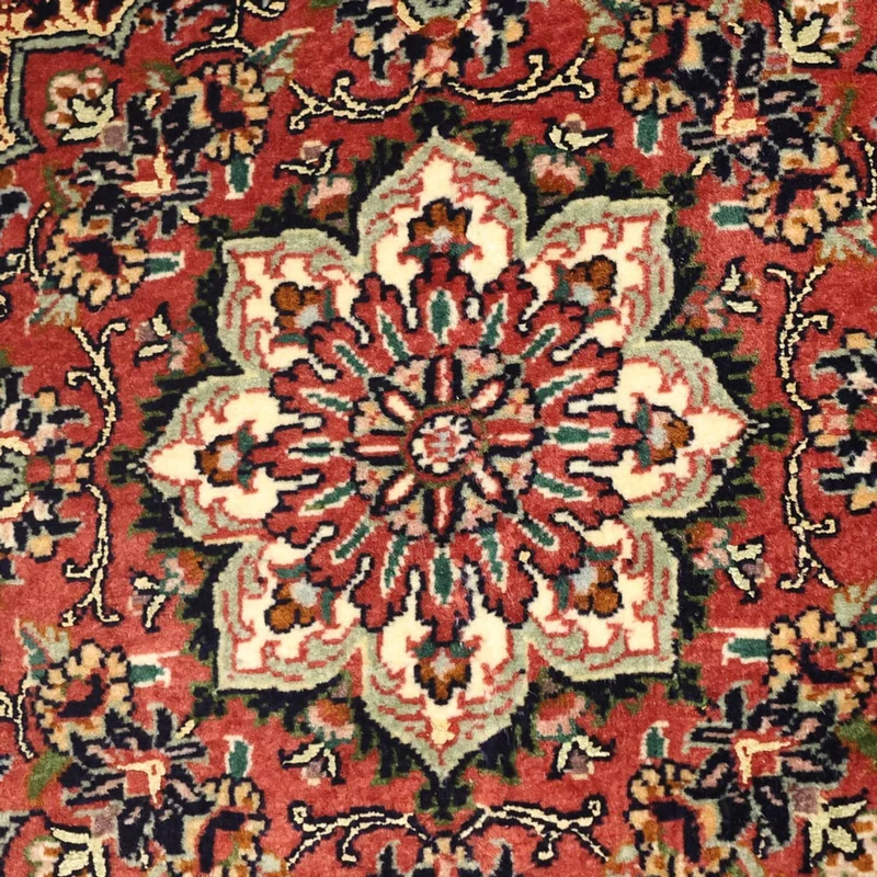 Bidjar Teppich 91x147cm - Perserteppich - dunkelrot