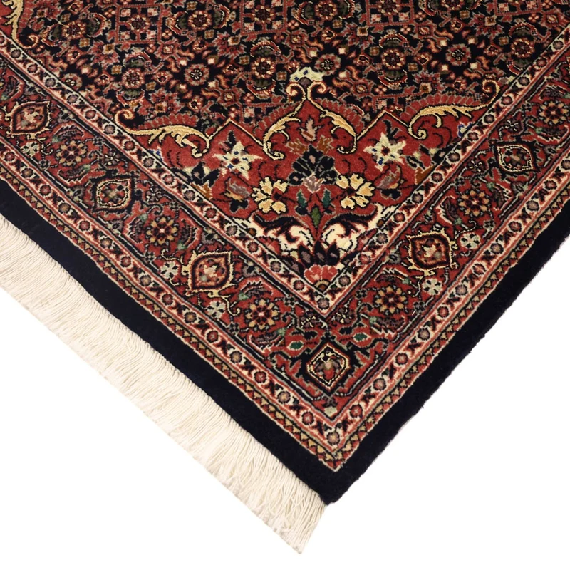 Bidjar Teppich 91x147cm - Perserteppich - dunkelrot
