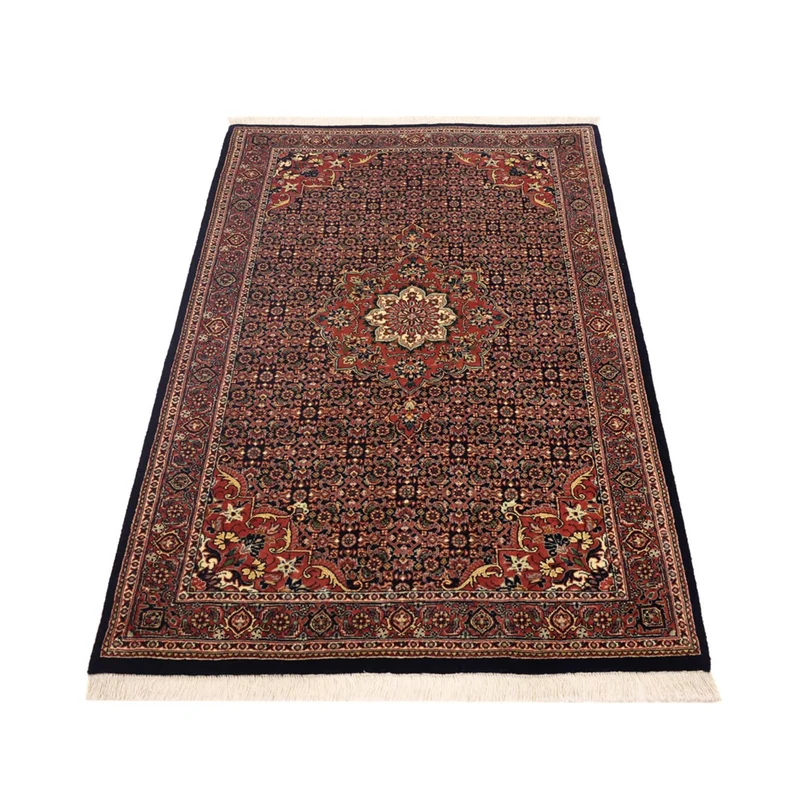 Bidjar Teppich 91x147cm - Perserteppich - dunkelrot