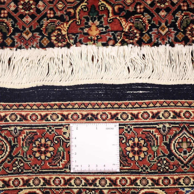 Bidjar Teppich 91x147cm - Perserteppich - dunkelrot