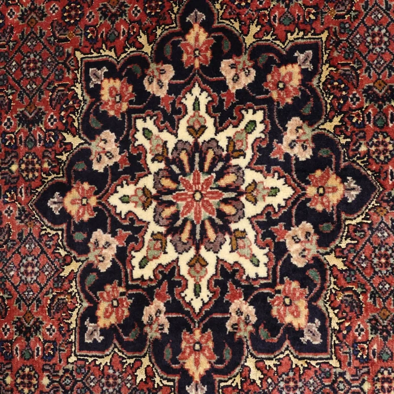 Bidjar Teppich 90x154cm - Perserteppich - rost