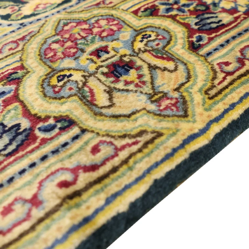 Kerman Teppich 90x152cm - Perserteppich - dunkelgrün
