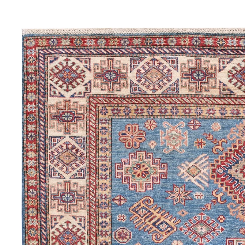 Ziegler Teppich - Kazak - 170 x 243 cm - hellblau