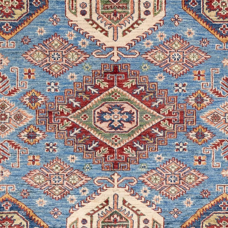 Ziegler Teppich - Kazak - 173 x 241 cm - hellblau