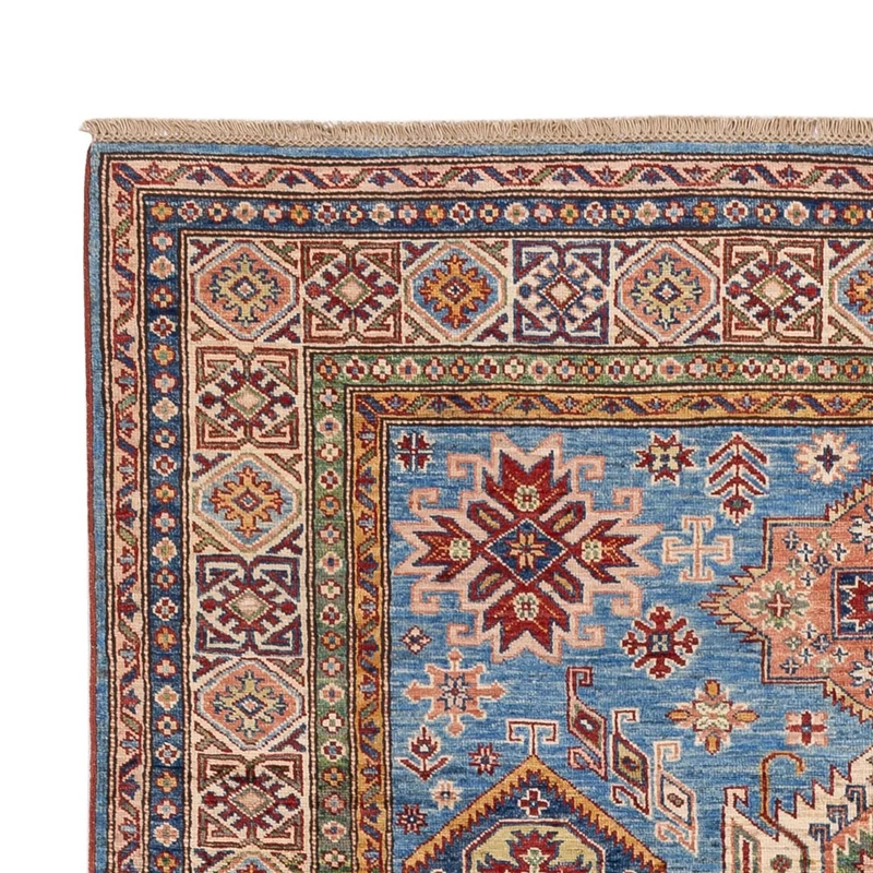 Ziegler Teppich - Kazak - 173 x 241 cm - hellblau