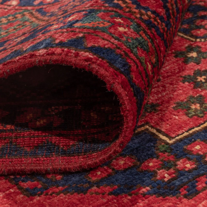 Afghan Teppich - Kunduz - 180 x 246 cm - rot