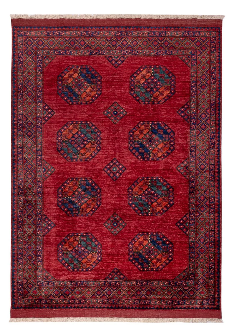 Khal Mohammadi Teppich 177x243cm - Orientteppich - rot