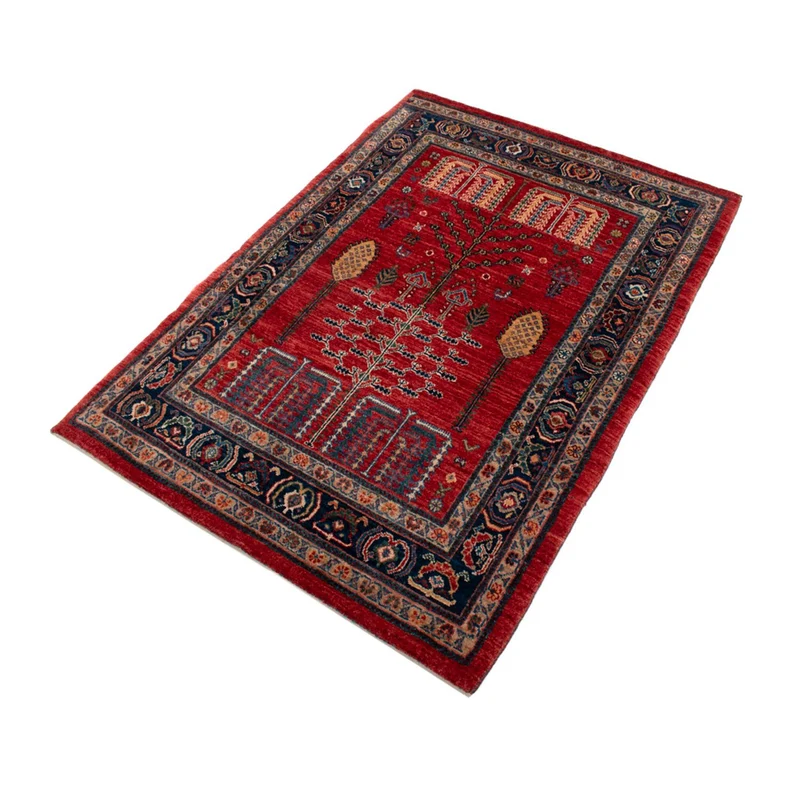 Kaschkuli Teppich 85x120cm - Perserteppich - rot