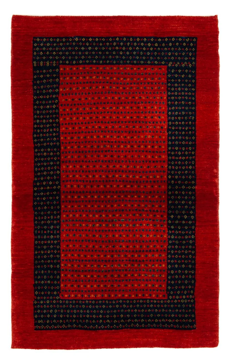 Loribaft Teppich Perser 82x136cm - Orientteppich - rot