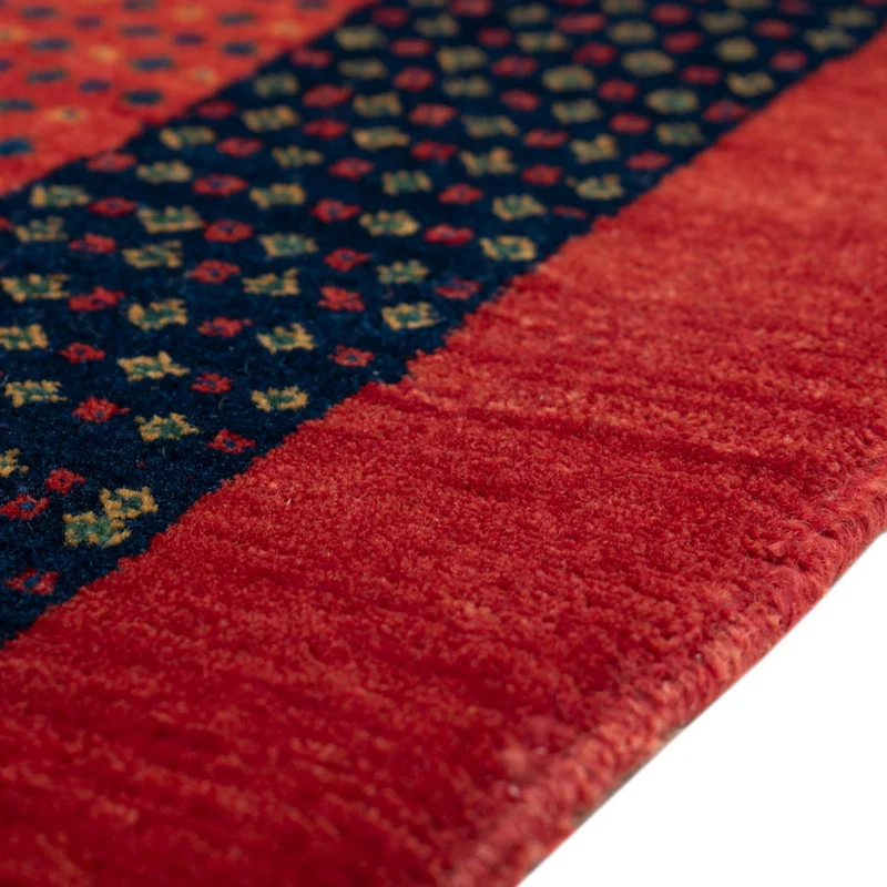 Loribaft Teppich Perser 82x136cm - Orientteppich - rot