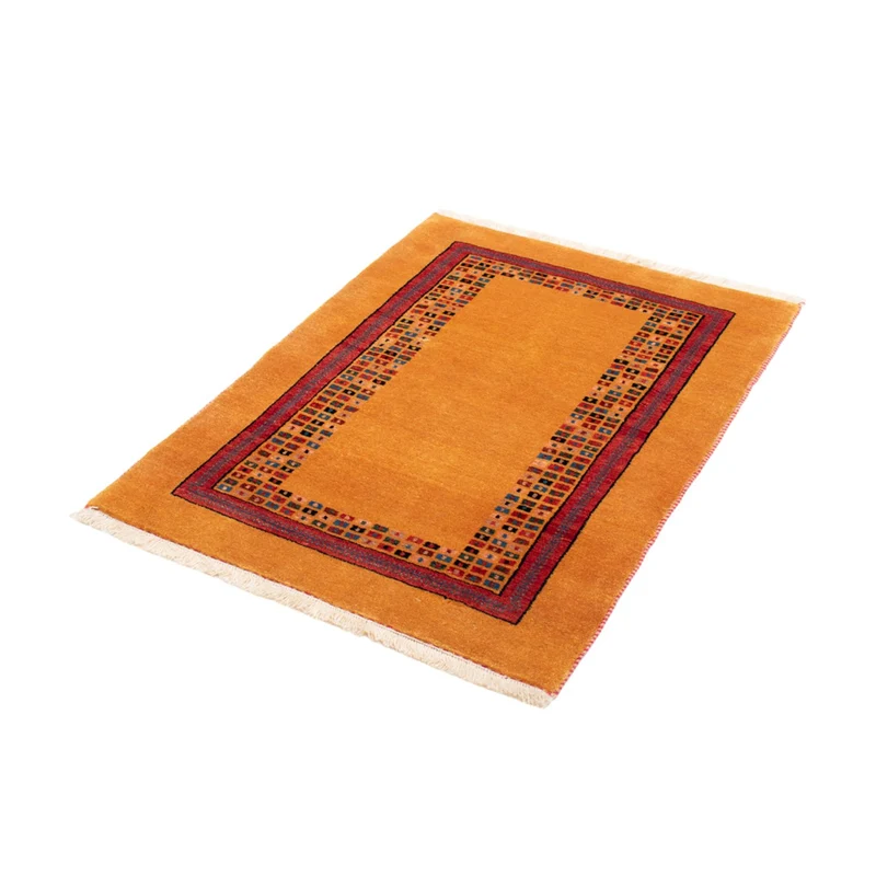 Loribaft Teppich Perser 84x118cm - Orientteppich - gold