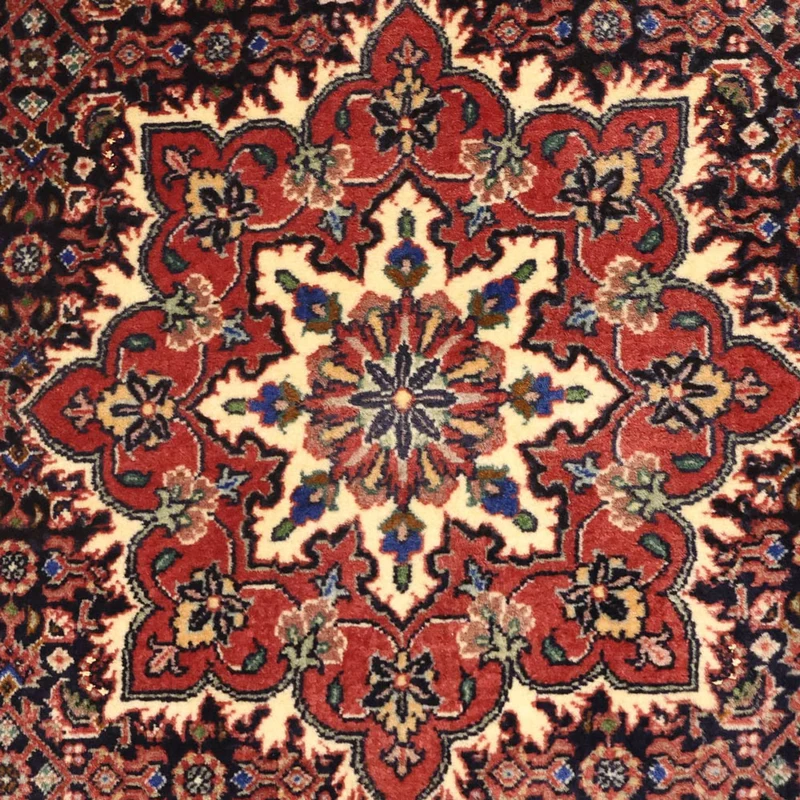 Bidjar Teppich 90x146cm - Perserteppich - dunkelbeige
