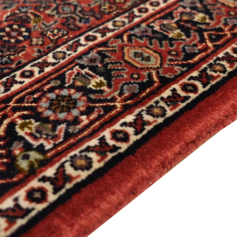 Bidjar Teppich 92x147cm - Perserteppich - dunkelrot