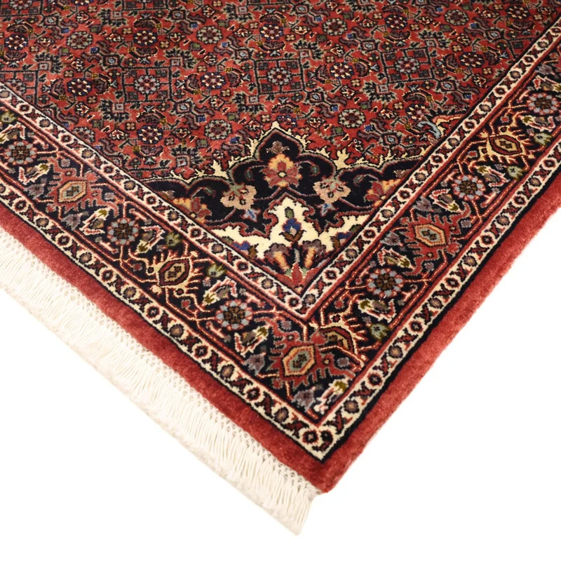Bidjar Teppich 92x147cm - Perserteppich - dunkelrot