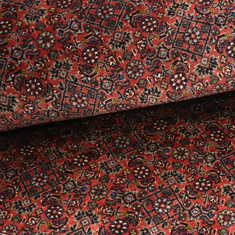 Bidjar Teppich 92x147cm - Perserteppich - dunkelrot