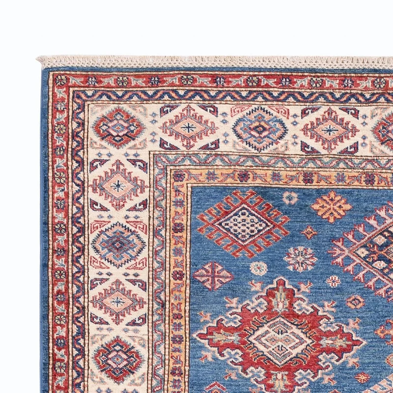 Ziegler Teppich - Kazak - 164 x 240 cm - blau