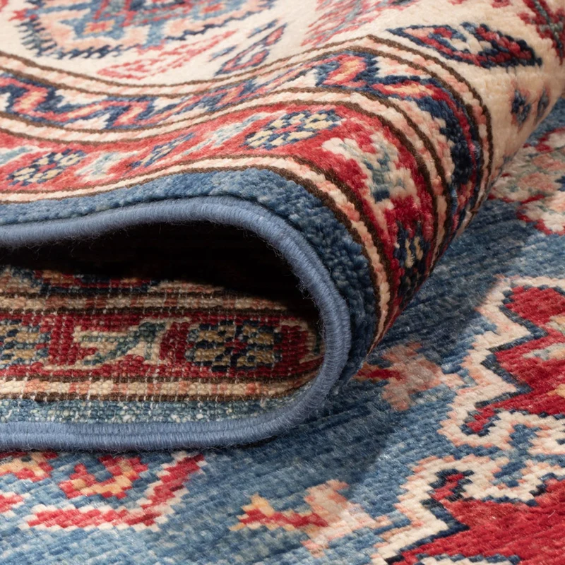 Ziegler Teppich - Kazak - 164 x 240 cm - blau