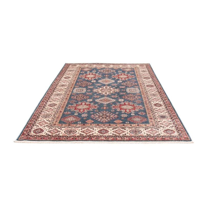 Ziegler Teppich - Kazak - 164 x 240 cm - blau