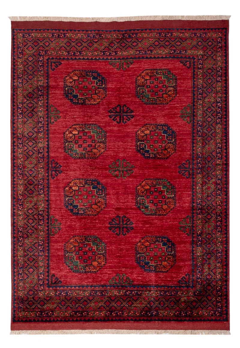 Khal Mohammadi Teppich 176x241cm - Orientteppich - rot