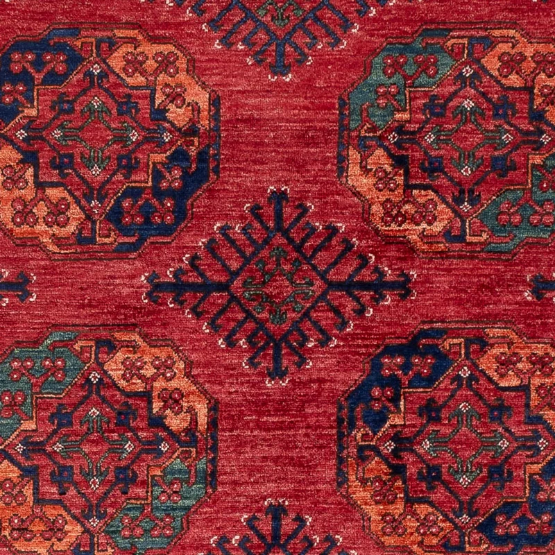 Afghan Teppich - Kunduz - 176 x 234 cm - rot
