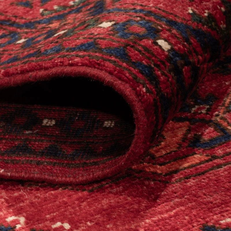 Afghan Teppich - Kunduz - 165 x 239 cm - rot