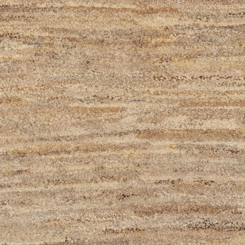 Gabbeh Persisch Teppich 77x104cm - Perserteppich Wollteppich - natur