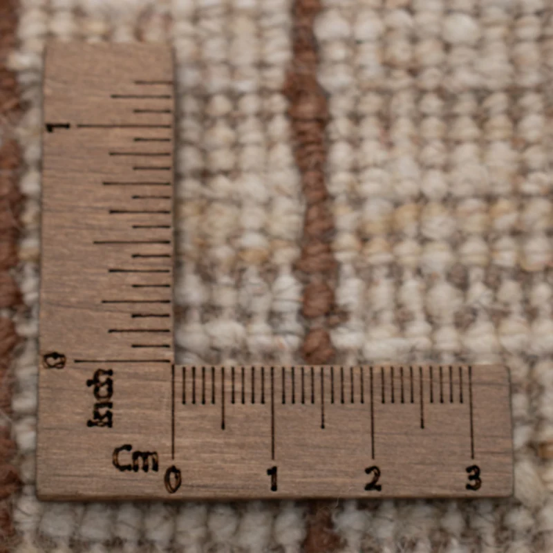 Gabbeh Persisch Teppich 73x142cm - Perserteppich Wollteppich - beige