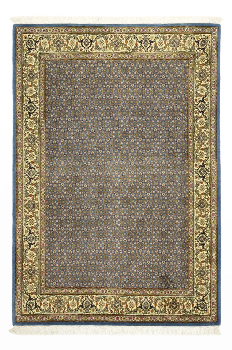 Täbriz - 50 Raj Teppich 102x150cm - Perserteppich - mehrfarbig