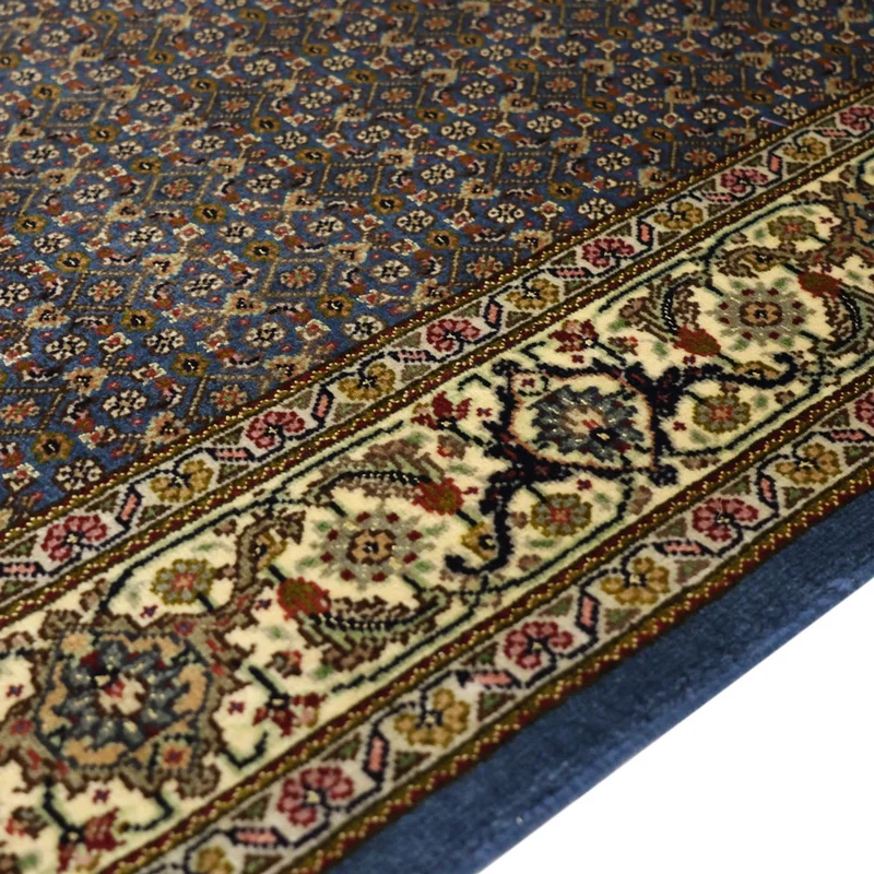 Täbriz - 50 Raj Teppich 102x150cm - Perserteppich - mehrfarbig