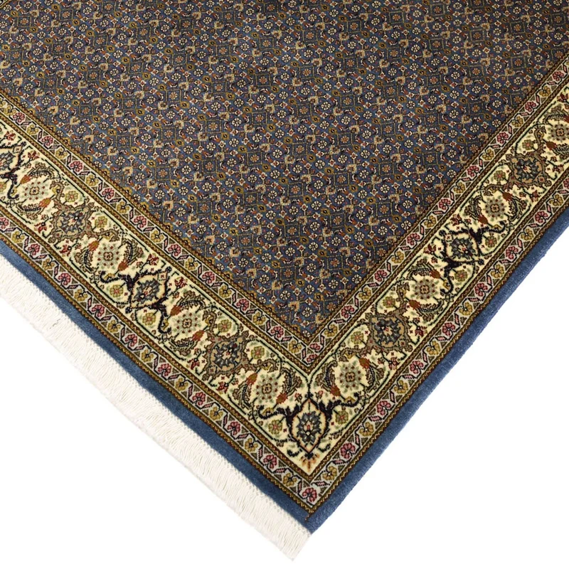 Täbriz - 50 Raj Teppich 102x150cm - Perserteppich - mehrfarbig