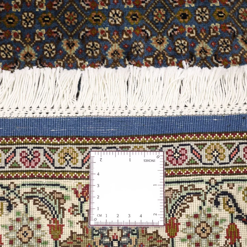 Täbriz - 50 Raj Teppich 102x150cm - Perserteppich - mehrfarbig