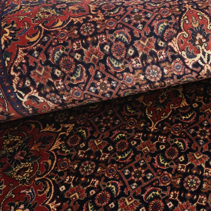 Bidjar Teppich 90x142cm - Perserteppich - dunkelrot