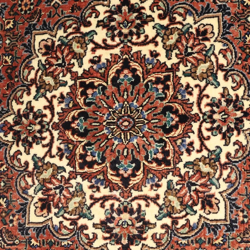Bidjar Teppich 92x146cm - Perserteppich - rost