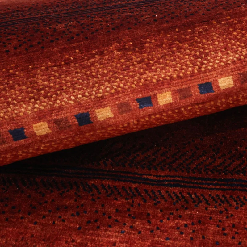 Kaschkuli Teppich 79x103cm - Perserteppich - dunkelrot