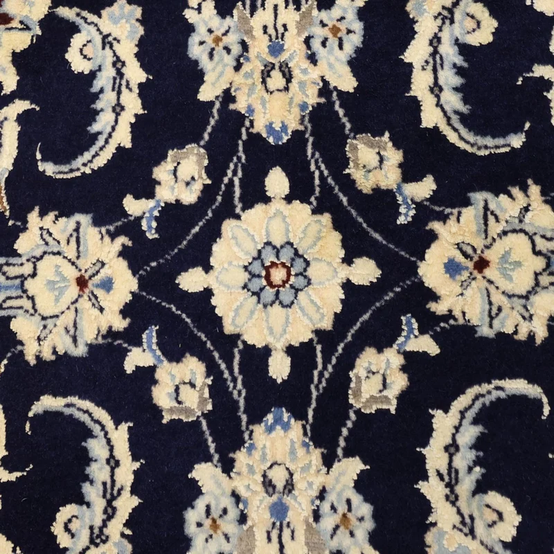 Nain - 9La Teppich 78x114cm - Perserteppich - dunkelblau