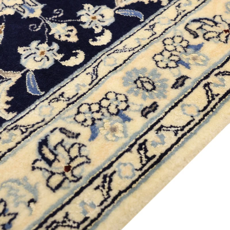 Nain - 9La Teppich 78x114cm - Perserteppich - dunkelblau