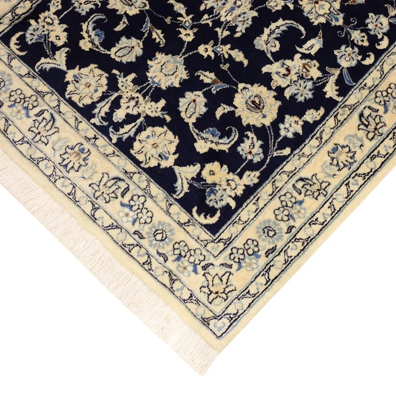 Nain - 9La Teppich 78x114cm - Perserteppich - dunkelblau