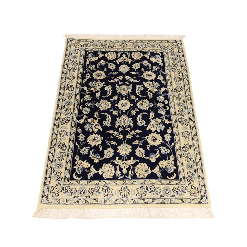 Nain - 9La Teppich 78x114cm - Perserteppich - dunkelblau