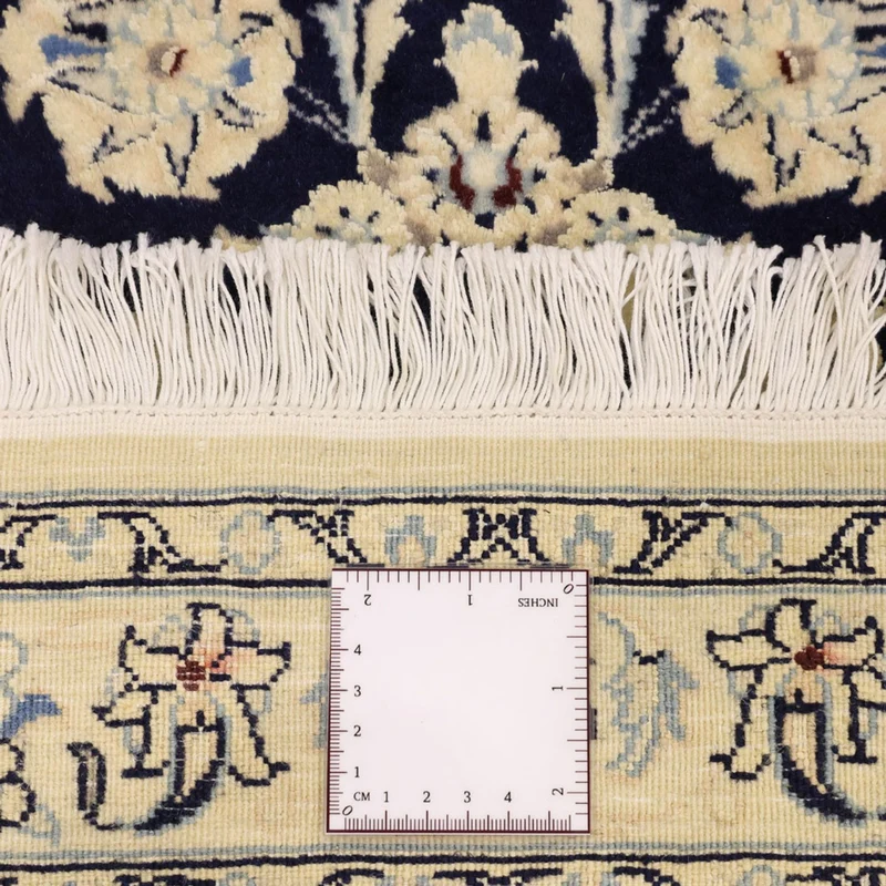 Nain - 9La Teppich 78x114cm - Perserteppich - dunkelblau