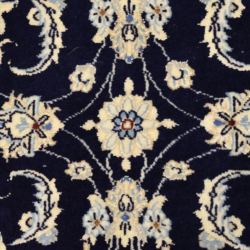Nain - 9La Teppich 77x114cm - Perserteppich - dunkelblau