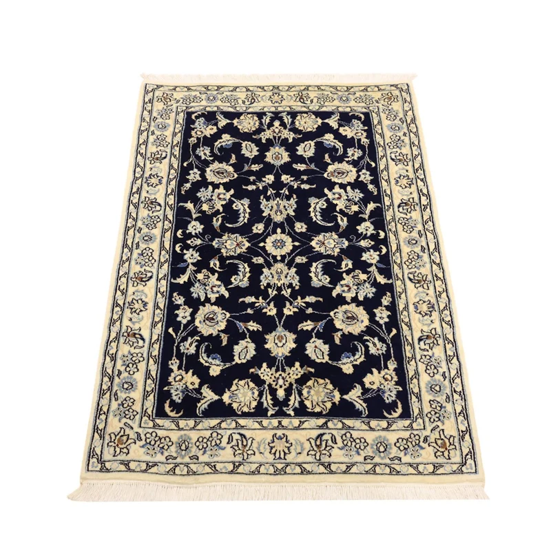 Nain - 9La Teppich 77x114cm - Perserteppich - dunkelblau