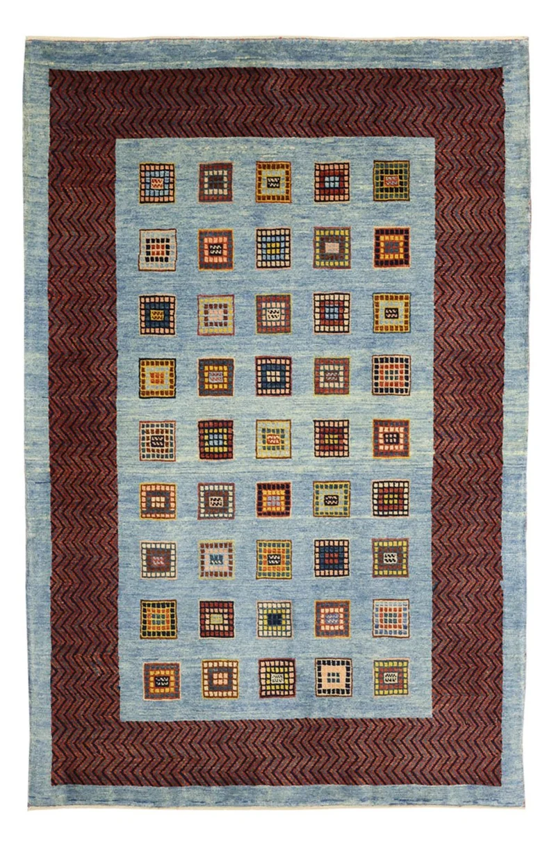Loribaft Teppich Perser 103x159cm - Orientteppich - mehrfarbig