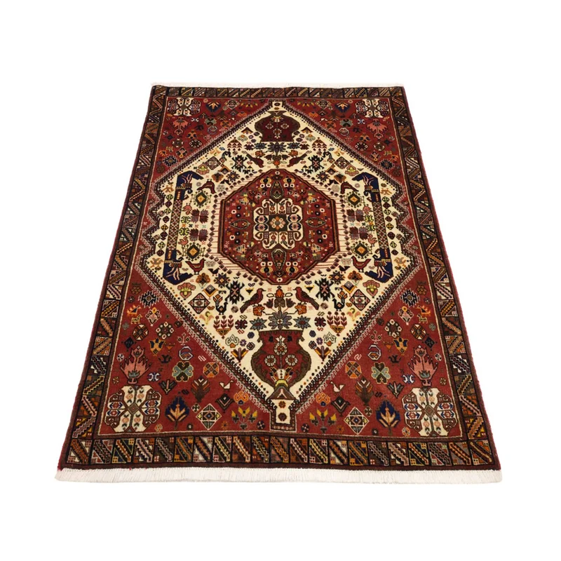 Abadeh Teppich 101x150cm - Perserteppich - beige