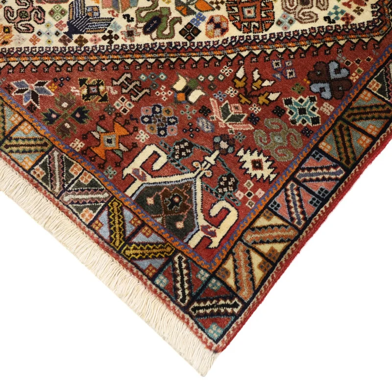 Abadeh Teppich 102x147cm - Perserteppich - mehrfarbig