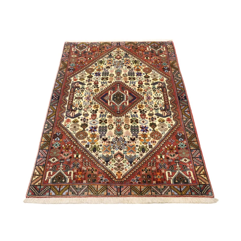 Abadeh Teppich 102x147cm - Perserteppich - mehrfarbig