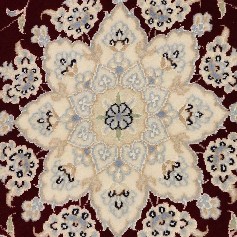 Nain - 9La Teppich 100x152cm - Perserteppich - rot